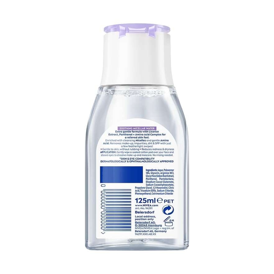NIVEA Soothing Micellar Water 125ml