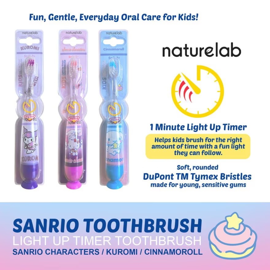 NATURELAB Sanrio Light Up Toothbrush