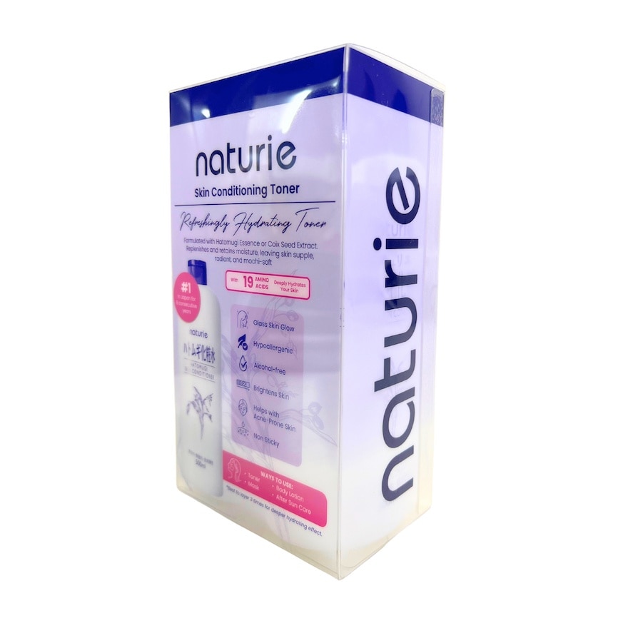 NATURIE Gift Set Skin Conditioner 500ml & Mini Gel 18g