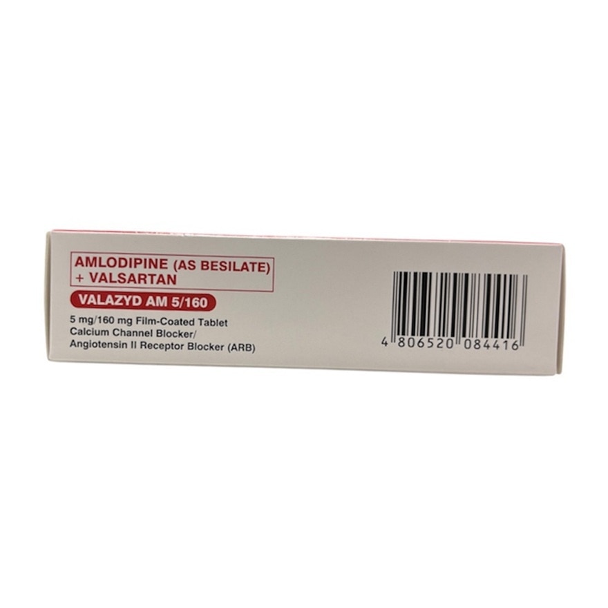VALAZY AM 5mg/160mg Film-Coated Tablet Sold Per Piece [PRESCRIPTION REQUIRED]