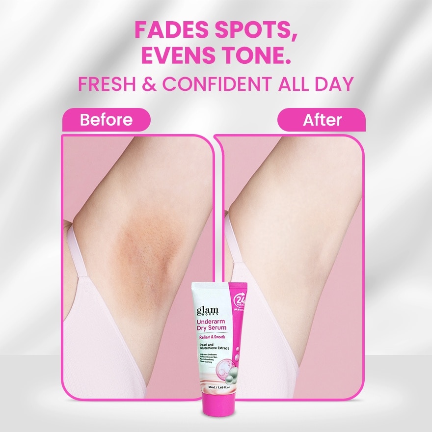 GLAMWORKS Underarm Dry Serum Pearl & Glutathione 50ml