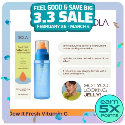 SOLA SOLA Dew It Fresh Vitamin C Hydrating Mist 100ml