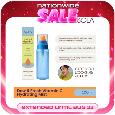 SOLA - SOLA Dew It Fresh Vitamin C Hydrating Mist 100ml image