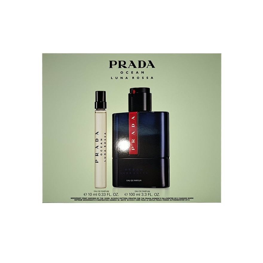 PRADA Luna Rossa Ocean Eau De Parfum Bundle