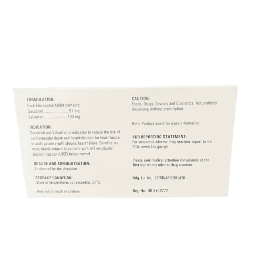 VASACAD-S 200mg Film Coated Tablet Sold Per Piece [PRESCRIPTION REQUIRED]