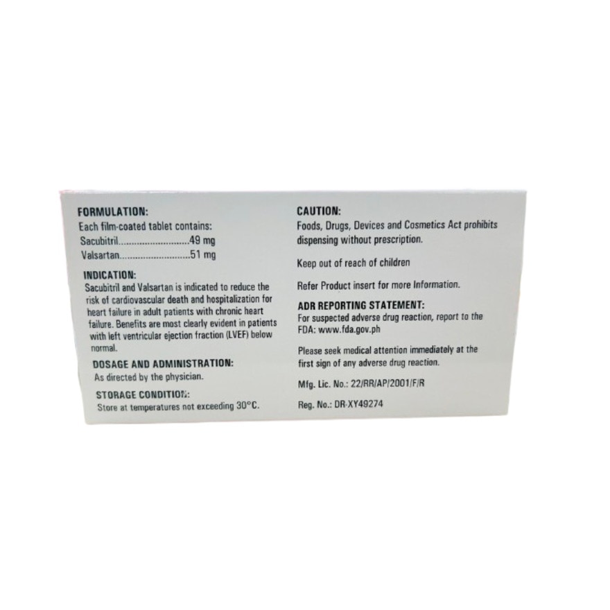 VASACAD-S 100mg Film Coated Tablet Sold Per Piece [PRESCRIPTION REQUIRED]