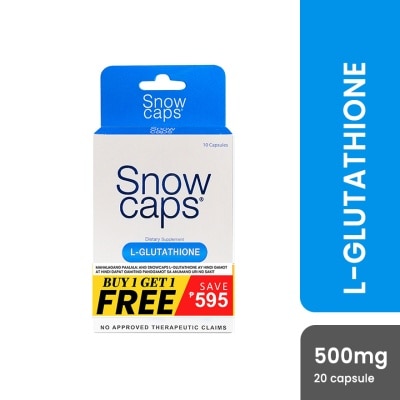 snow caps glutathione price watsons SNOW, SNOW CAPS Trial Pack 10 Capsules x 2 - Bundle