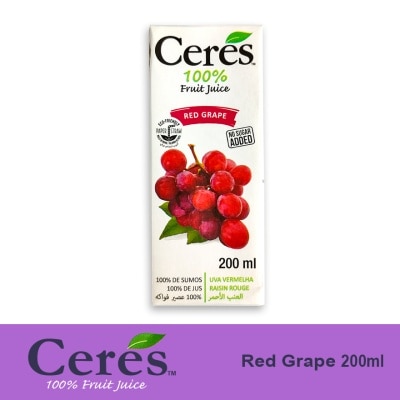 CERES - CERES 100 Percent Red Grape Juice 200ml image