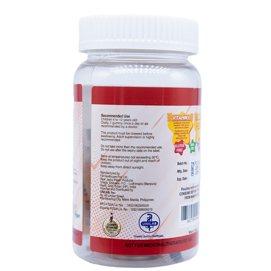 CEELIN Gummies with Zinc Bottle x 30 Tablet