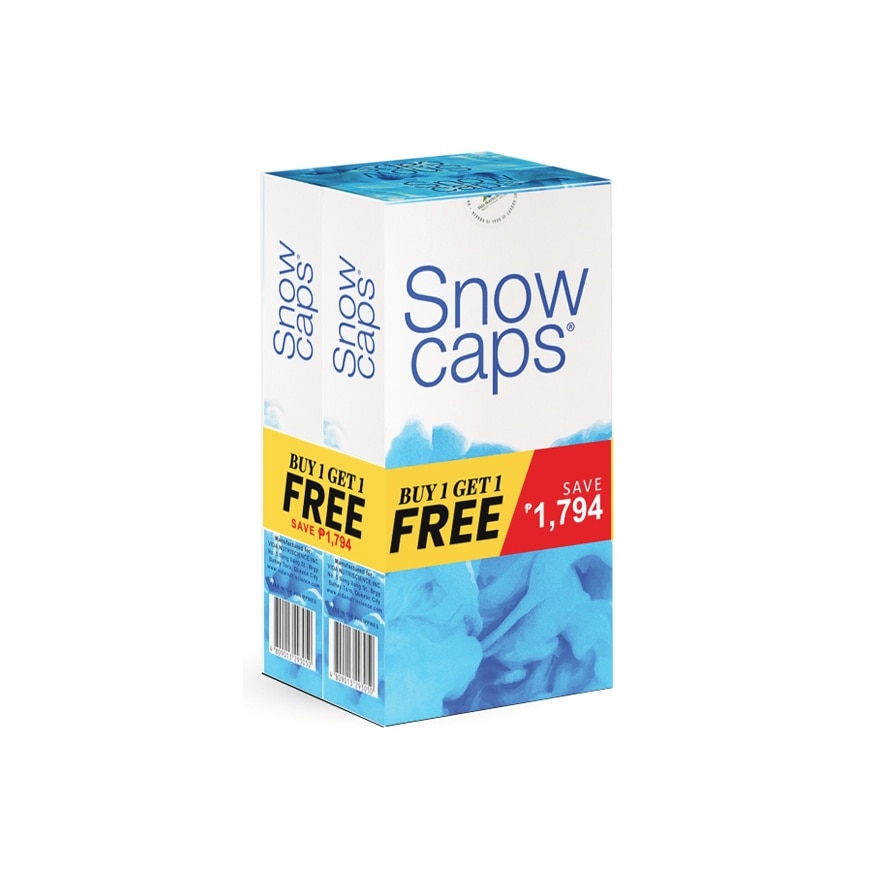 SNOWCAPS Glutathione 30s With Free Soap x 2 Bundle