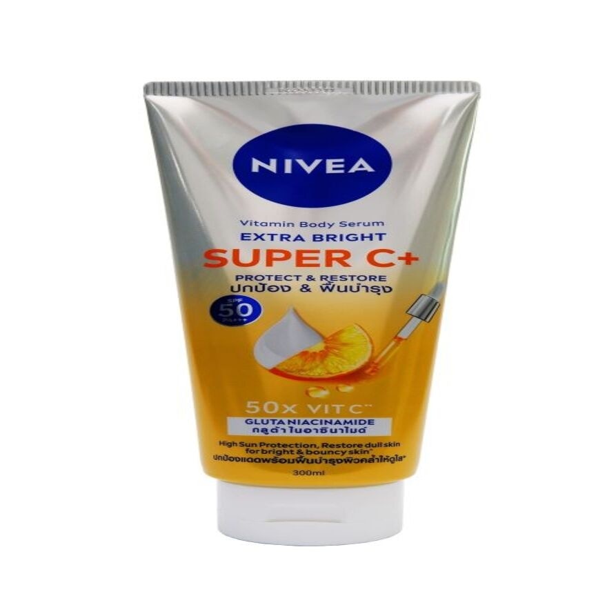 NIVEA Extra Bright Super C Plus SPF50 Body Serum 300ml