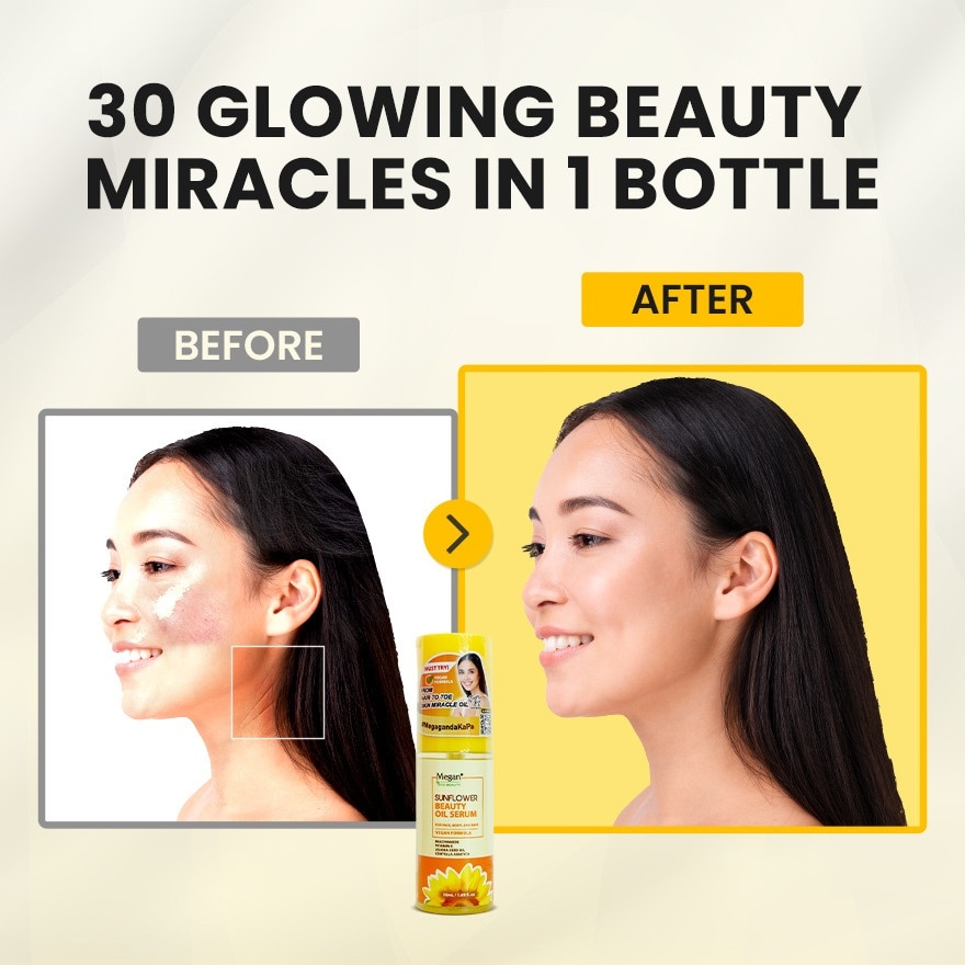 MEGAN Sunflower Beauty Oil Serum 50ml