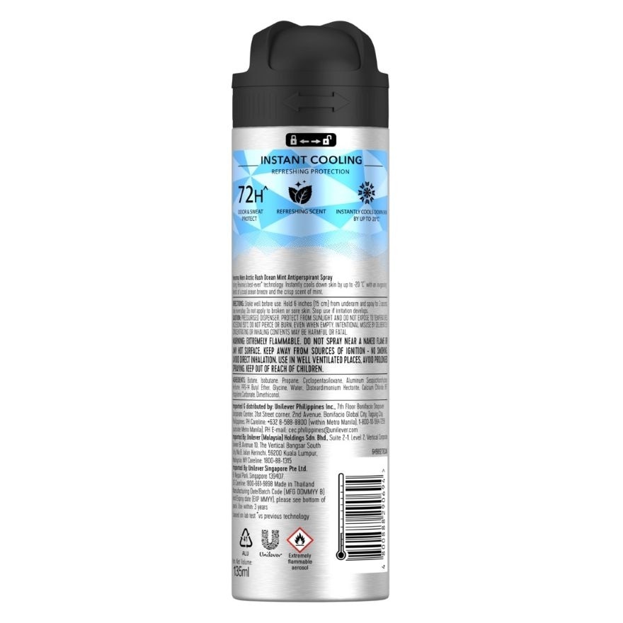 REXONA Men Arctic Rush Ocean Mint 135ml