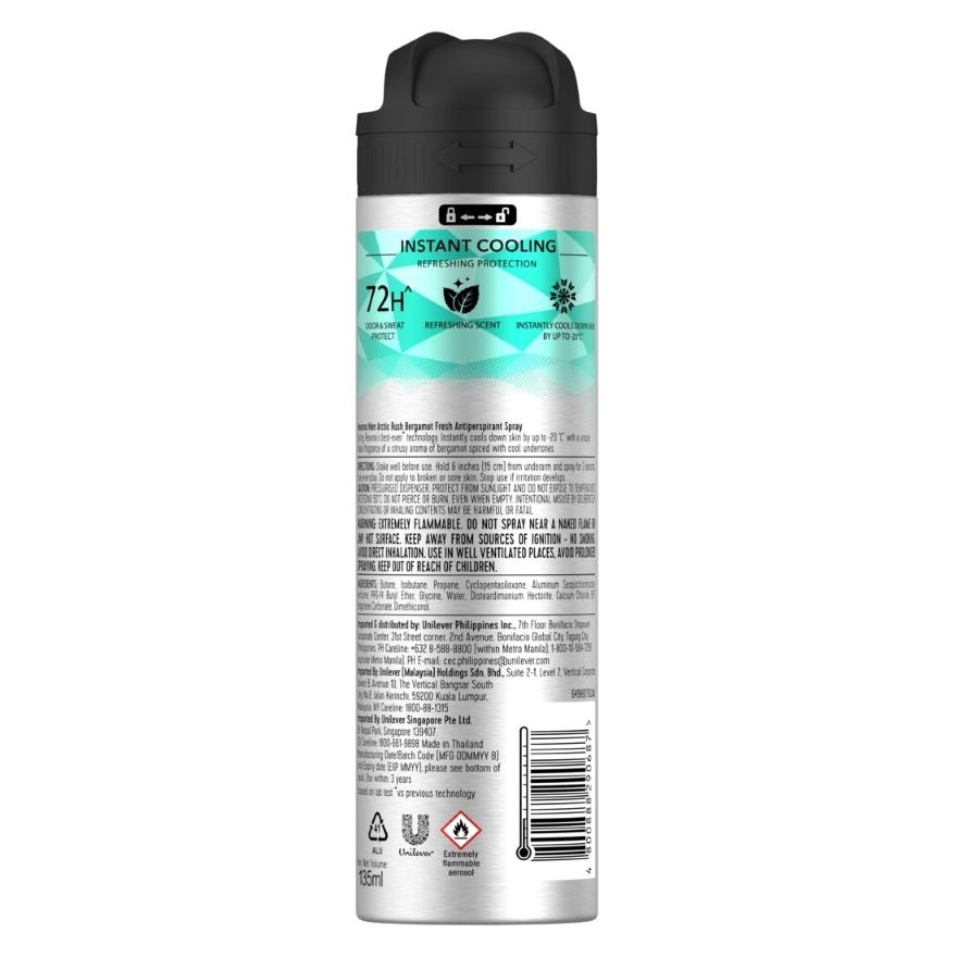 REXONA Men Arctic Rush Bergamot 135ml