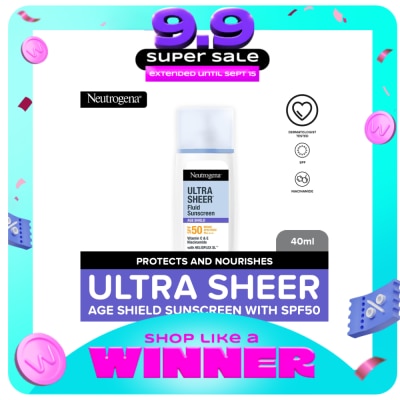 NEUTROGENA - NEUTROGENA Ultra Sheer Sunscreen SPF 50 PA++++ 40ml image