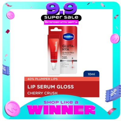 VASELINE - VASELINE Gluta HYA Lip Serum Gloss Cherry Crush 10ml image