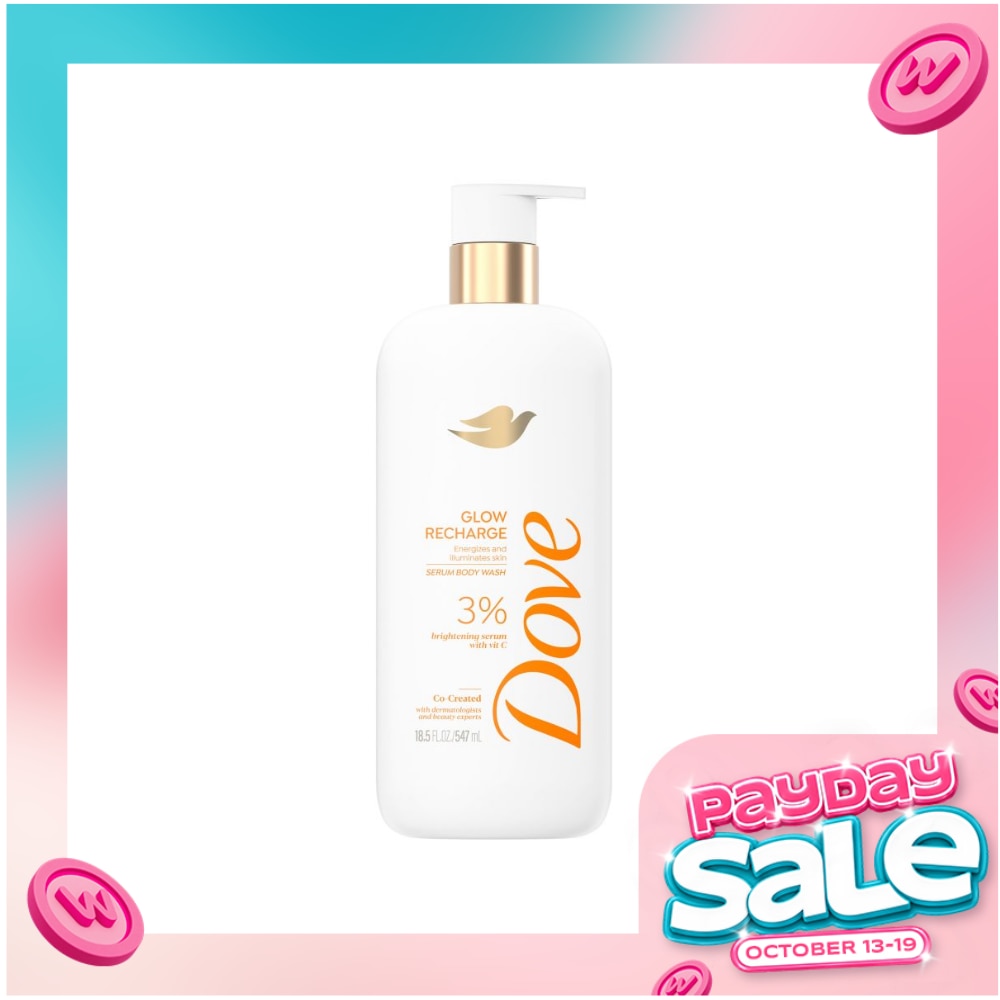 DOVE Glow Recharge Serum Body Wash 547ml image
