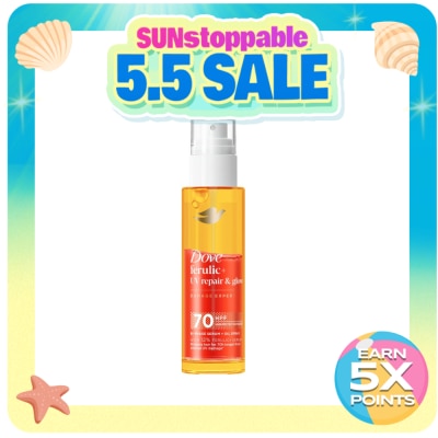 DOVE - DOVE Ferulic UV Repair Hair Serum + Oil Spray 77ml