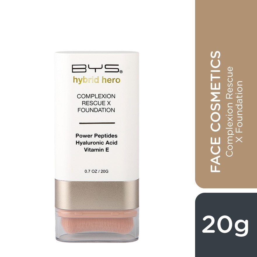 BYS Face Cosmetics Hybrid Hero Complexion Rescue Foundation Stick Natural Beige 20g image