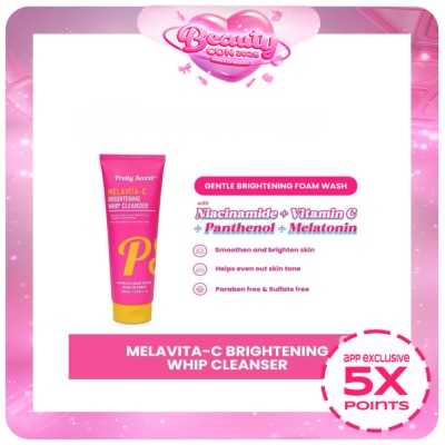 PRETTY SECRET - PRETTY SECRET Melavita-C Brightening Whip Cleanser 100ml