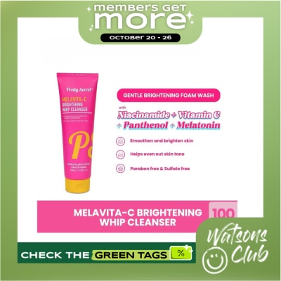 PRETTY SECRET PRETTY SECRET Melavita C Brightening Whip Cleanser 100ml image