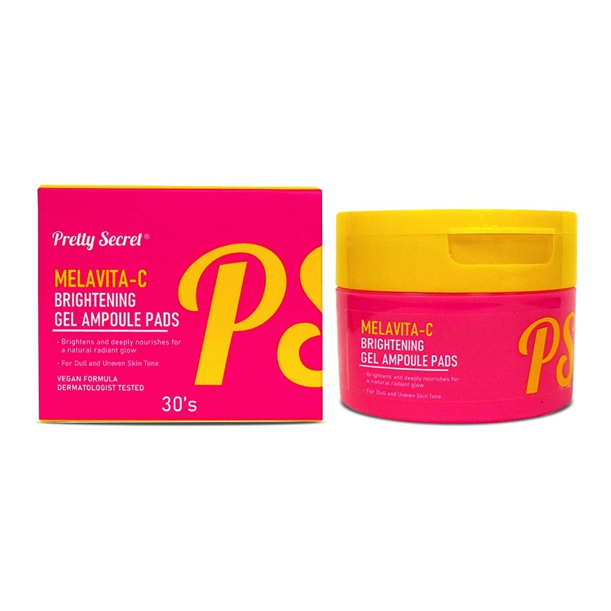 PRETTY SECRET Melavita-C Brightening Gel Ampoule Pads 30s