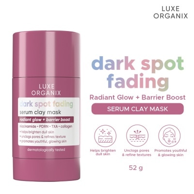 LUXE ORGANIX - LUXE ORGANIX Dark Fading Spot Niacinamide Clay Mask 52g