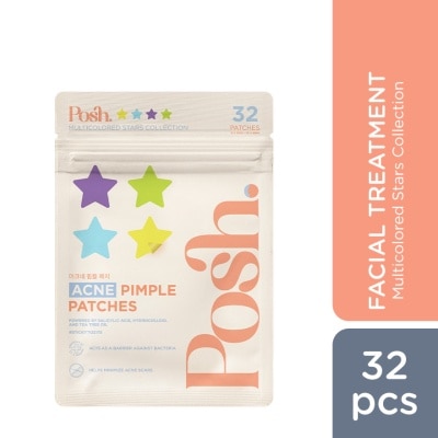 POSH SKIN - POSH SKIN Acne Pimple Patches Multicolor Stars 32pcs