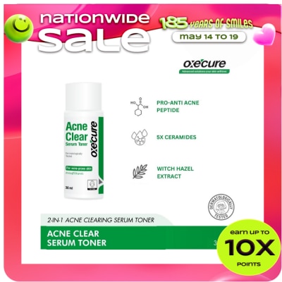 OXECURE - OXECURE Acne Clear Serum Toner 30ml