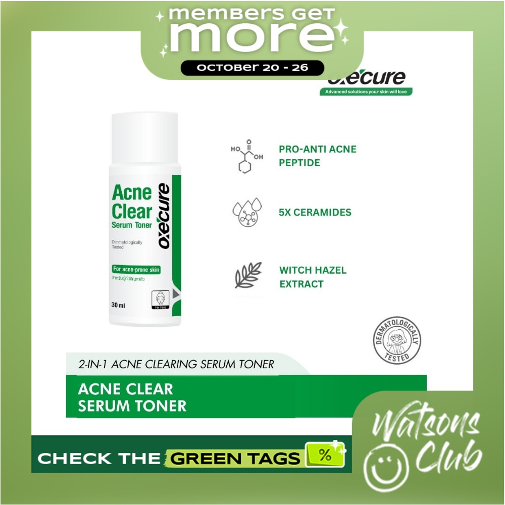 OXECURE Acne Clear Serum Toner 30ml image