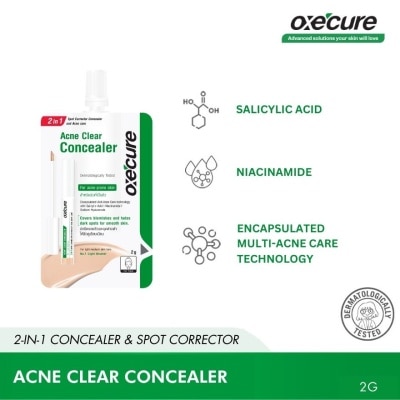 OXECURE OXECURE Acne Clear Concealer 2g