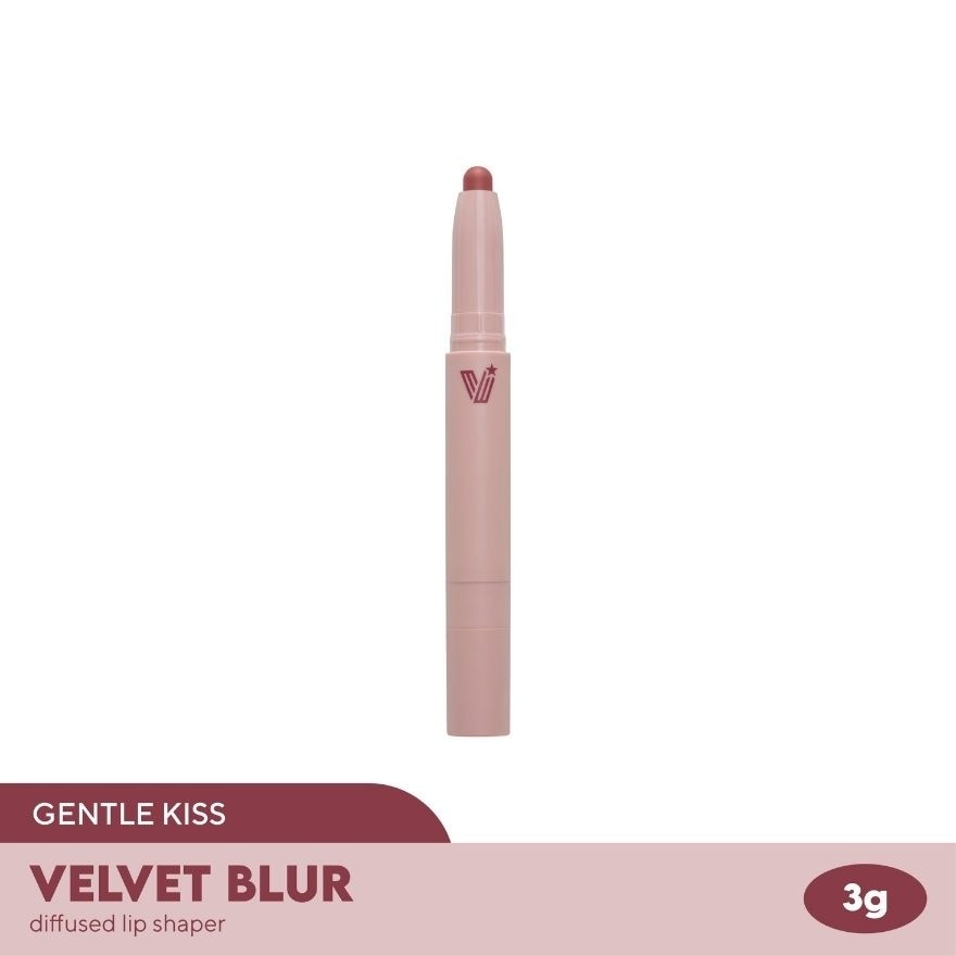 VICE COSMETICS Velvet Blur Lip Shaper Gentle Kiss 3g image