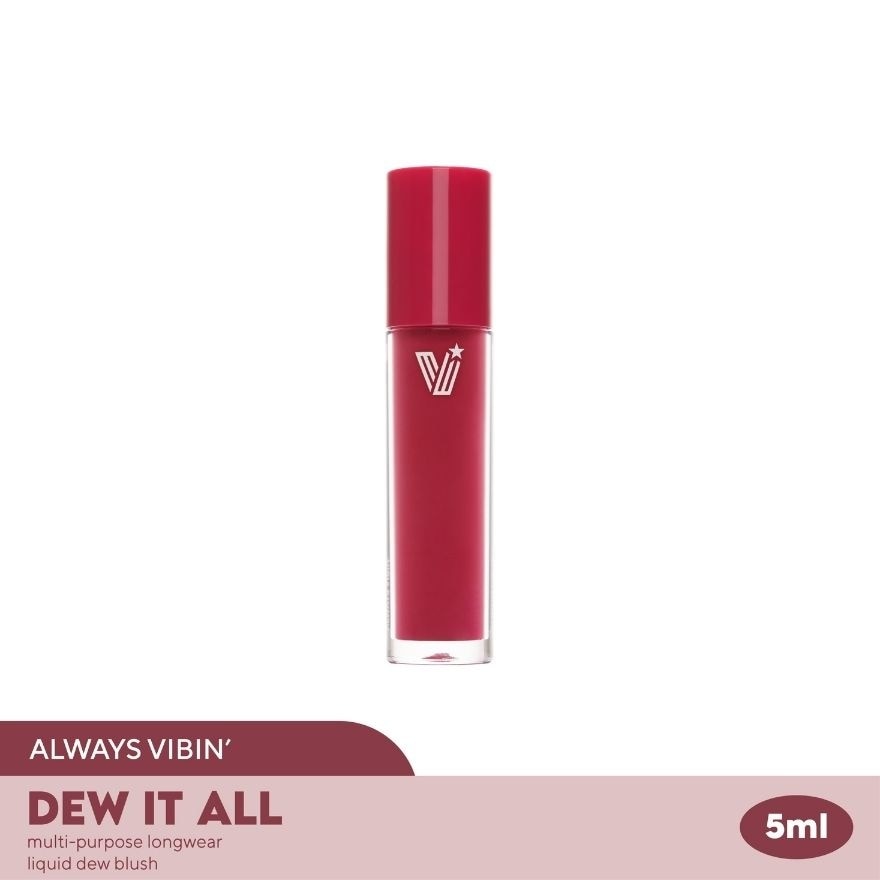 VICE COSMETICS Dew It All Liquid Blush Always Vibin 5ml image