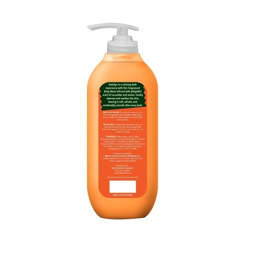 GLAMWORKS Fragranced Body Wash Cucumber & Melon 1000ml