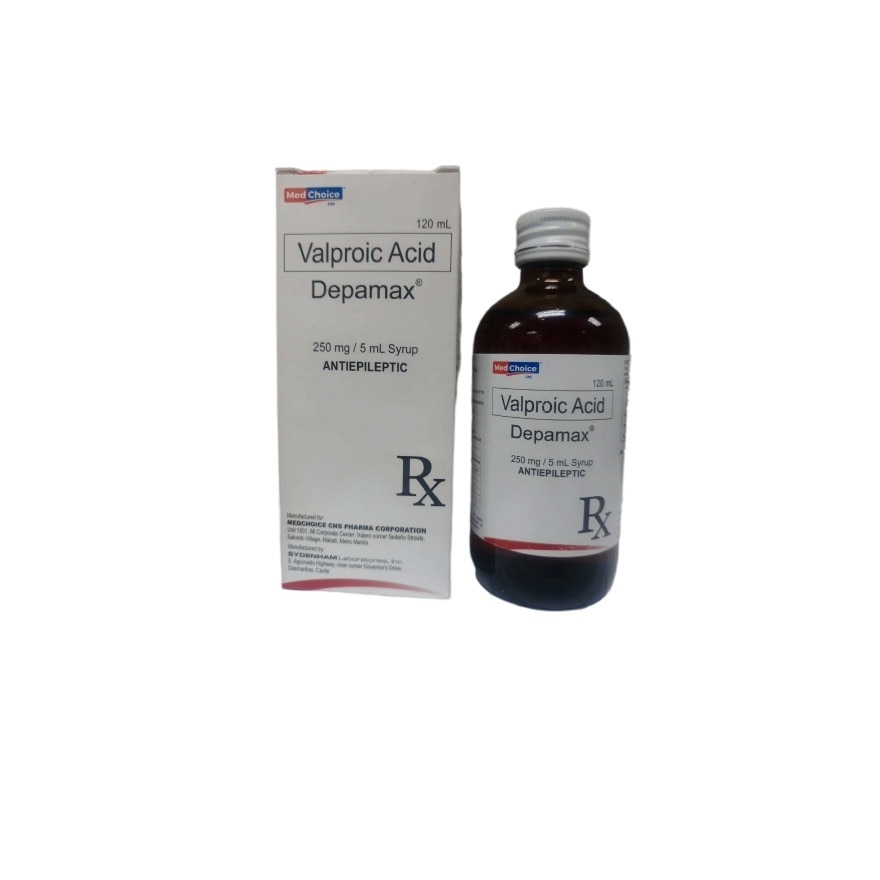 DEPAMAX 250mg/5mg Syrup [PRESCRIPTION REQUIRED]