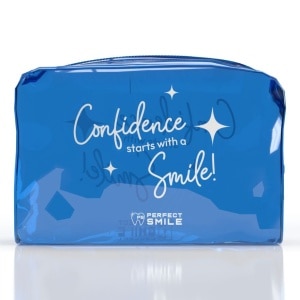 Perfect Smile PVC Pouch Blue GWP