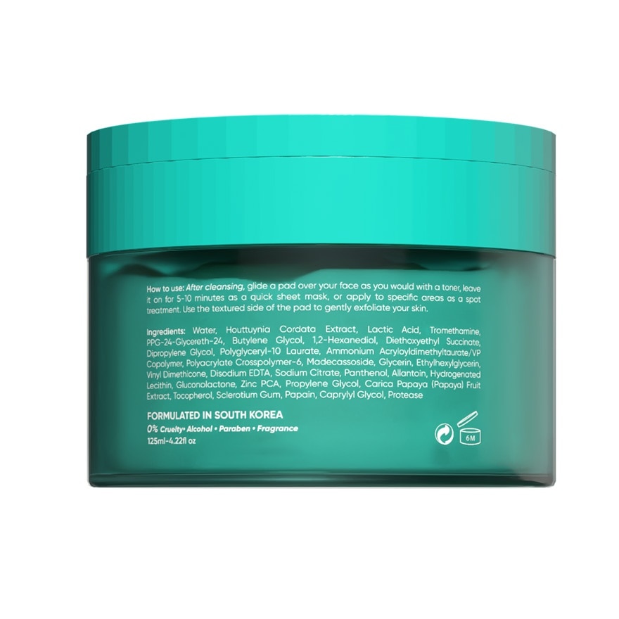LUXE ORGANIX 24/7 Supercharged Acne & Sebum Melting 2in1 Clarifying Serum Concentrated Pads 70 pads