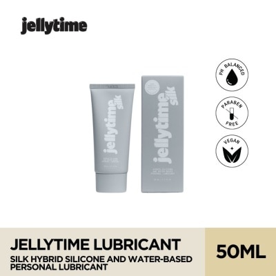 JELLY TIME - JELLY TIME Silk Hybrid Silicone and Water-based Personal Lubricant 50ml