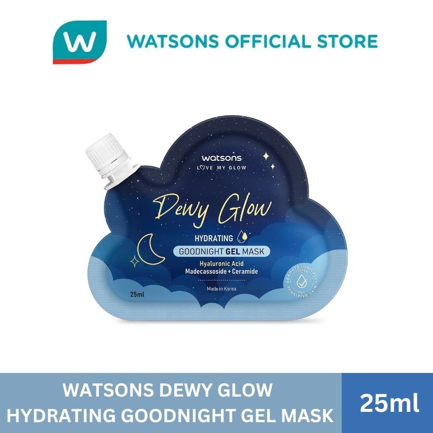 WATSONS Dewy Glow Hydrating Goodnight Gel Mask 25ml