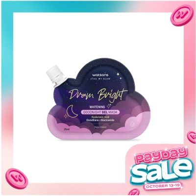 WATSONS WATSONS Dream Bright Whitening Goodnight Gel Mask 25ml image