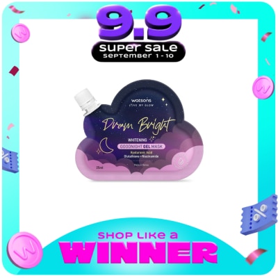 WATSONS - WATSONS Dream Bright Whitening Goodnight Gel Mask 25ml image