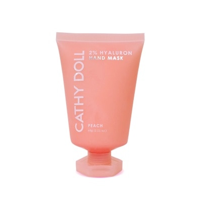 CATHY DOLL - CATHY DOLL Ups Hyaluron Hand Mask Peach 60g