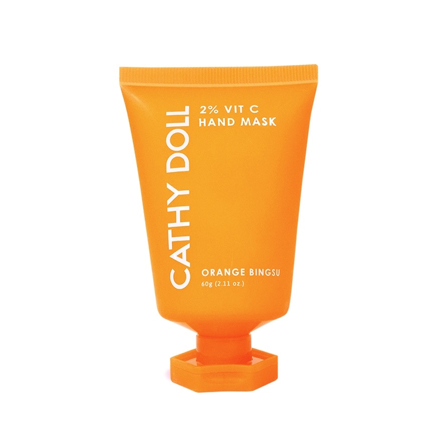 CATHY DOLL Ups Hyaluron Hand Mask Orange Bingsu 60g