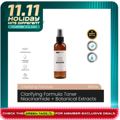 DERMOREPUBLIQ DERMOREPUBLIQ Clarifying Formula Toner Niacinamide + Botanical Extracts 100ml image