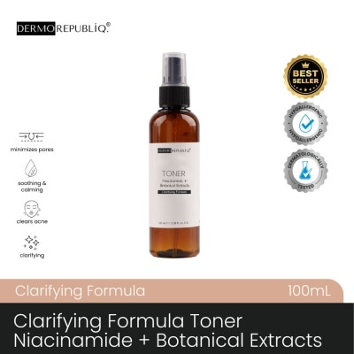 DERMOREPUBLIQ - DERMOREPUBLIQ Clarifying Formula Toner Niacinamide + Botanical Extracts 100ml