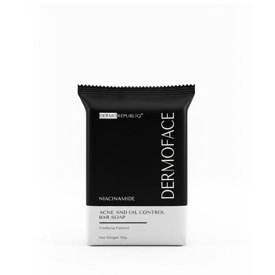 DERMOREPUBLIQ Niacinamide Clarifying Face Bar Soap 135g