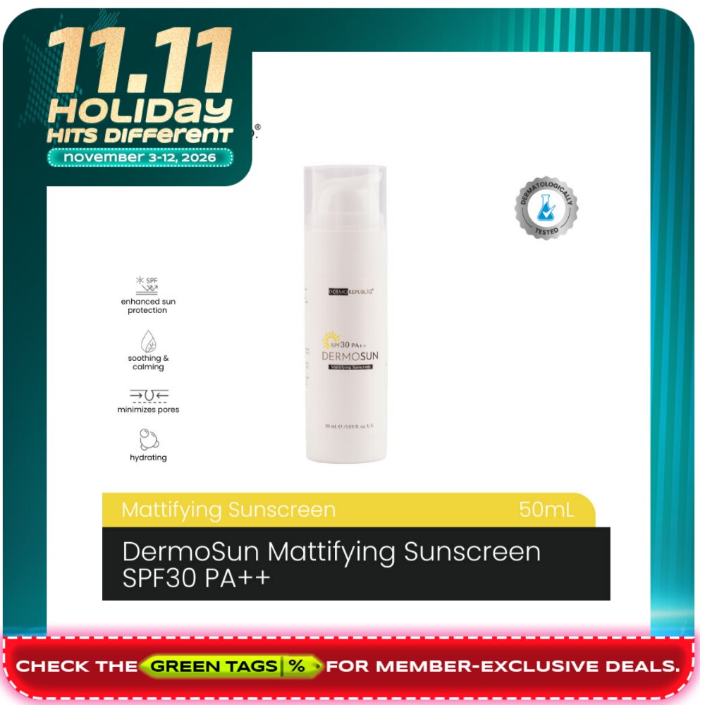 DERMOREPUBLIQ DermoSun Mattifying Sunscreen SPF30 PA++ 50ml image