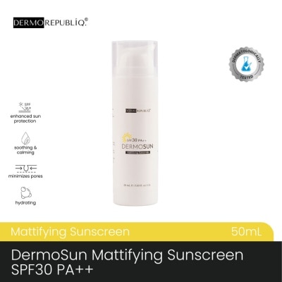 DERMOREPUBLIQ - DERMOREPUBLIQ DermoSun Mattifying Sunscreen SPF30 PA++ 50ml