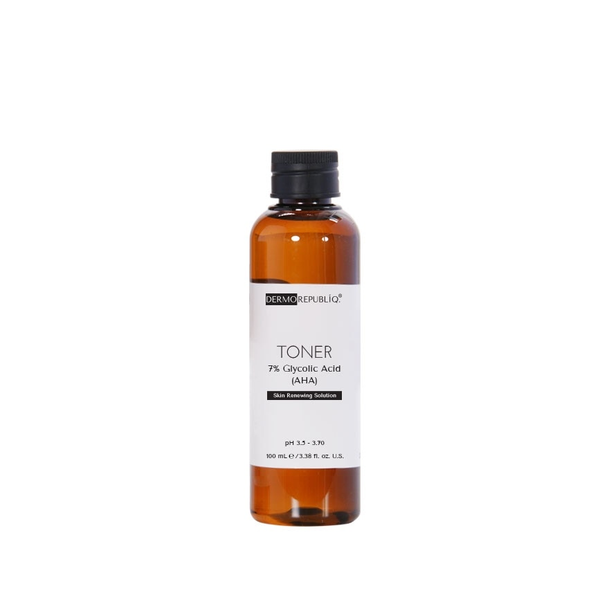 DERMOREPUBLIQ 7% Glycolic Acid (AHA) Skin Renewing Toner 100ml