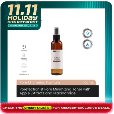 DERMOREPUBLIQ DERMOREPUBLIQ Porefectionist Pore Minimizing Toner with Apple Extracts and Niacinamide 100ml image